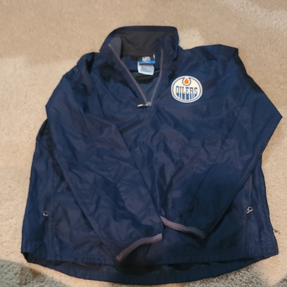 Kids EDMUNTON OILERS Blue Jacket